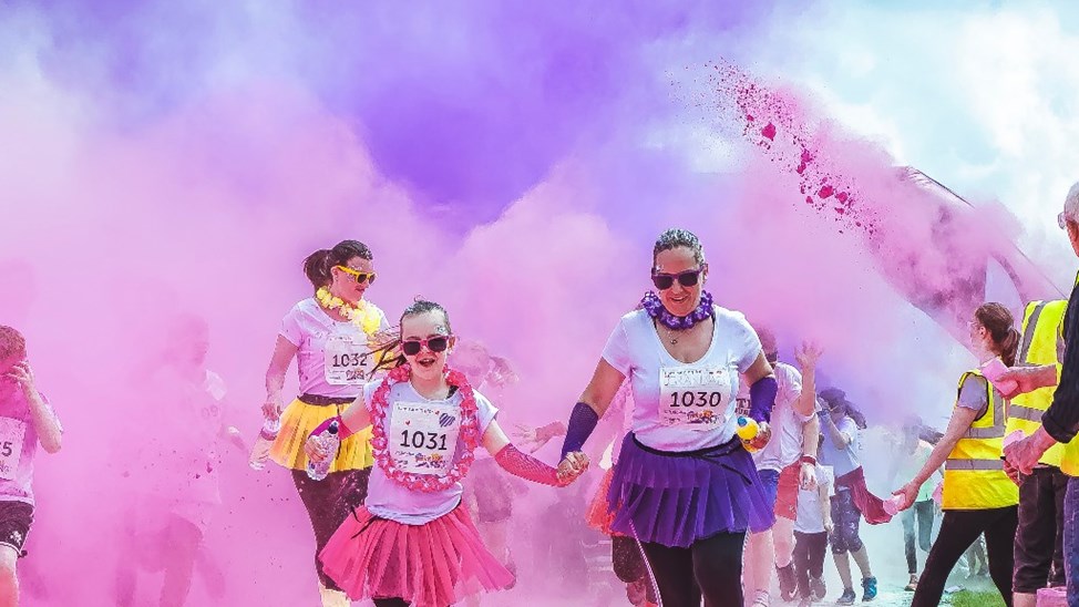 Starglaze Staff Take Part in Colour Dash