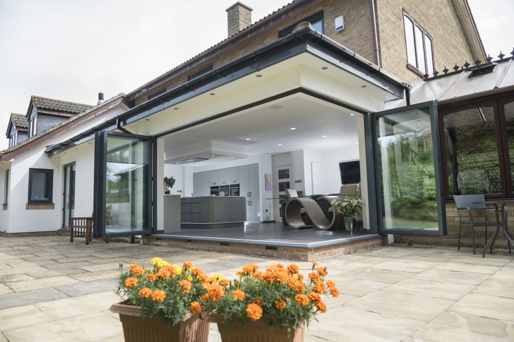 What is a bifold door?