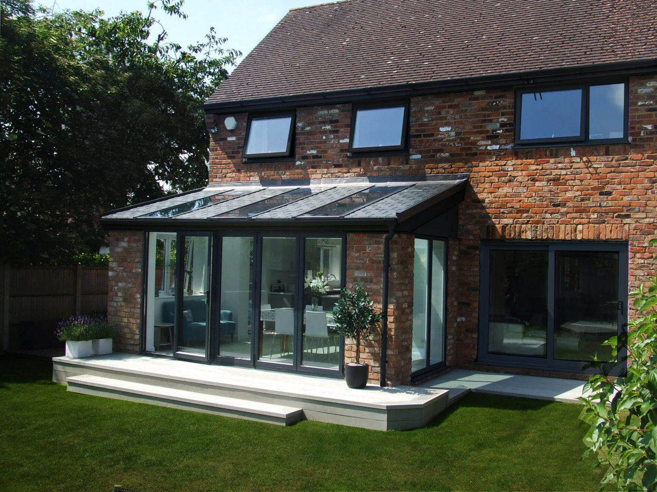 Grey Aluminium Conservatories Lincoln