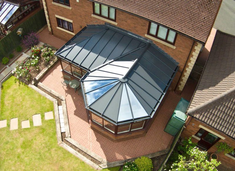 p shaped conservatory roof design