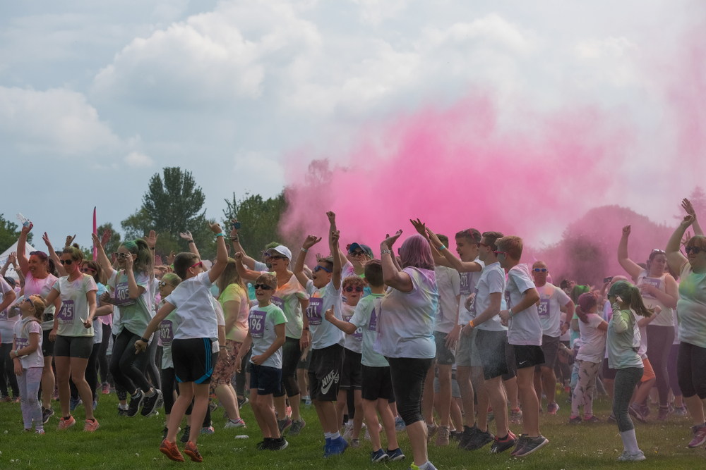 Team Starglaze Ready For Colour Dash 2022