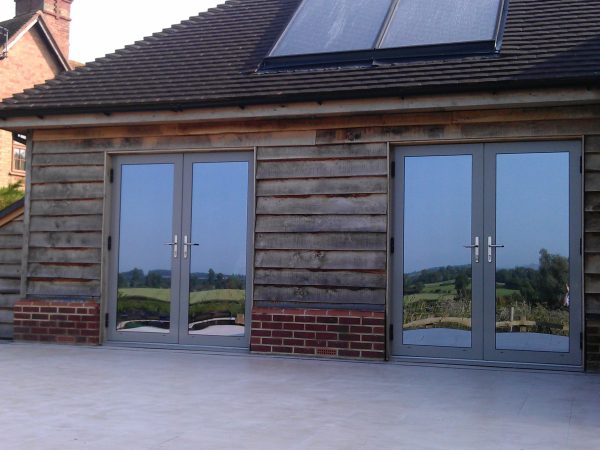 Grey - Aluminium Doors