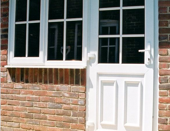 White: uPVC Doors