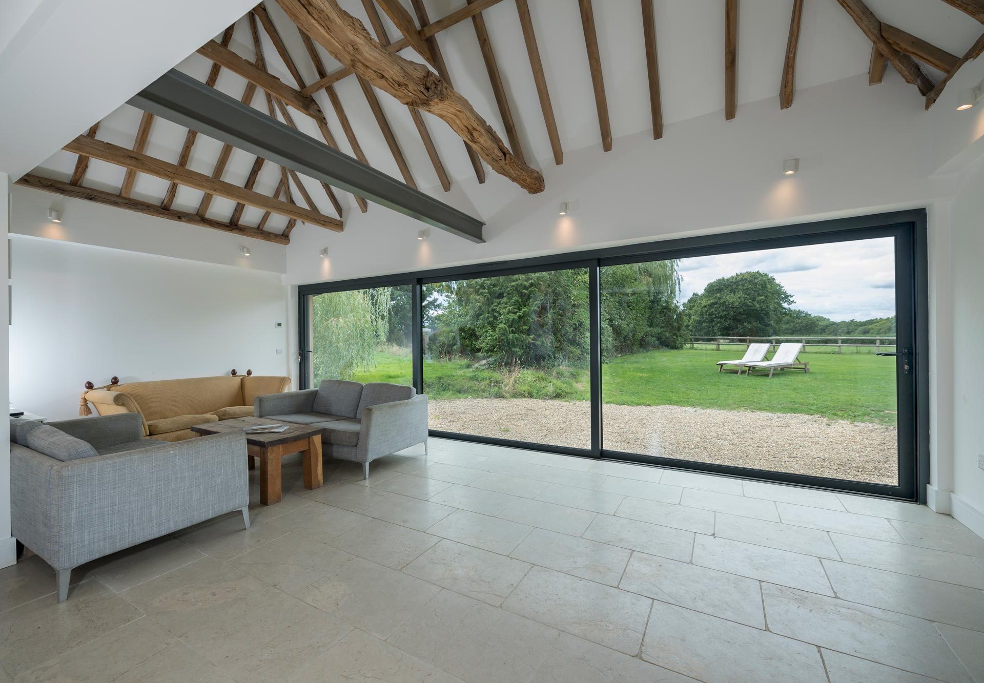 Aluminium Patio Doors: Black