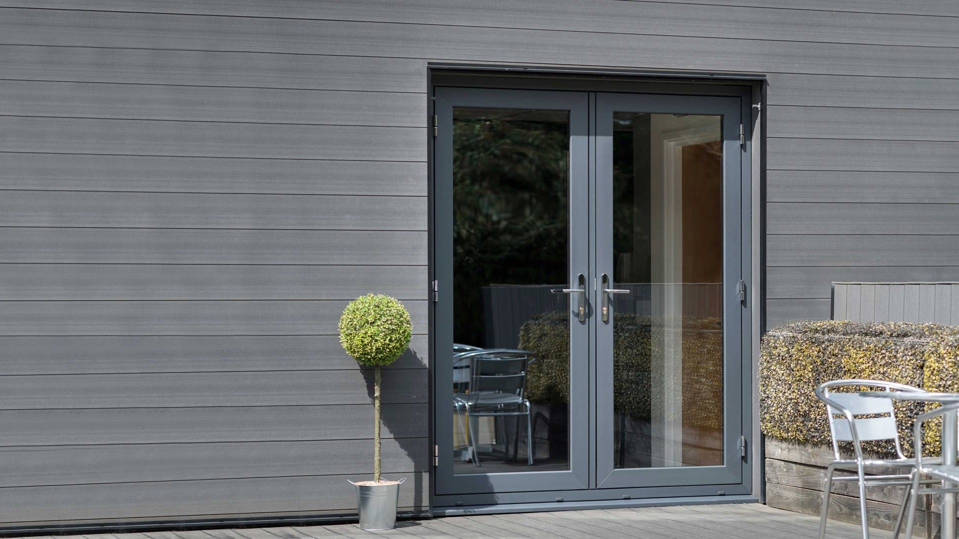 black french doors lincolnshire