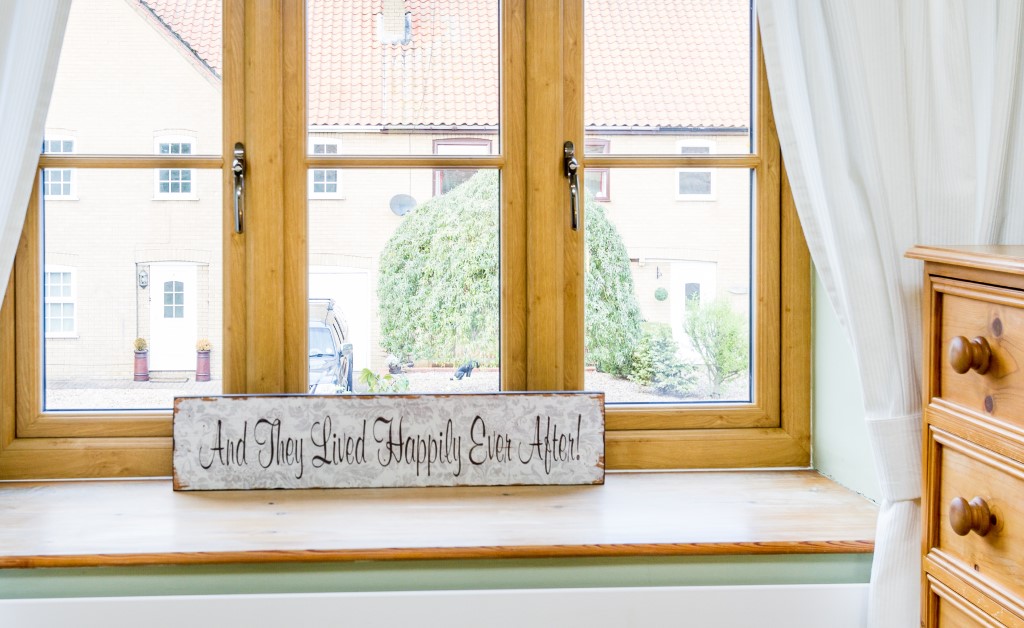 glazed upvc windows of a house