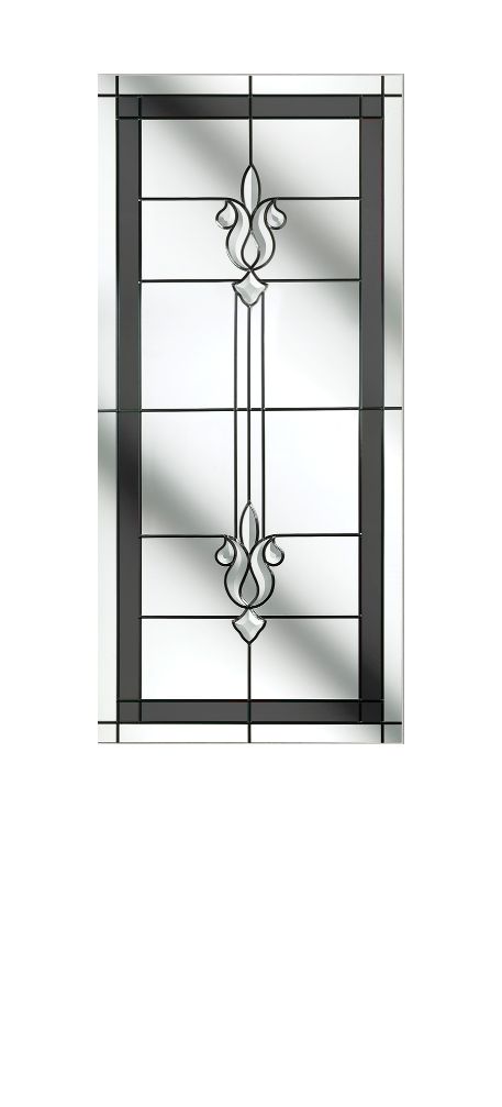 Designer Etch Grey Glass for Door