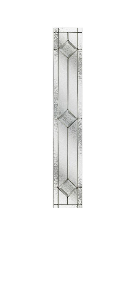 Composite Door Glass- Simplicity Brass