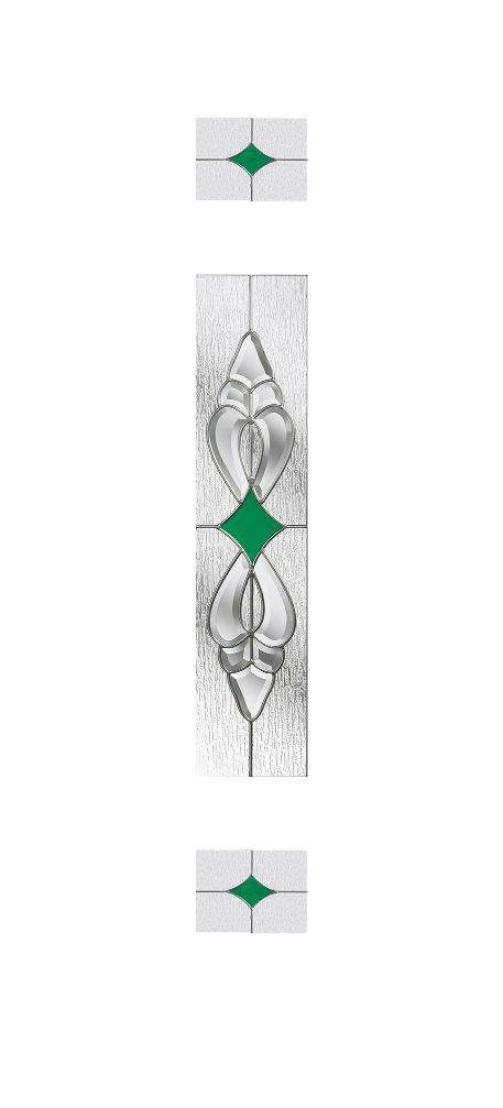 Thorncliffe Green Glass for Door