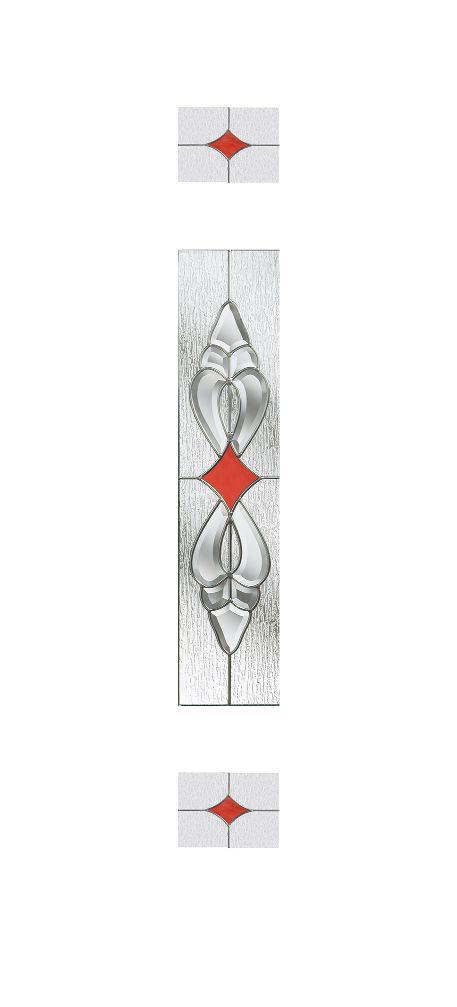 Thorncliffe Red Glass for Door