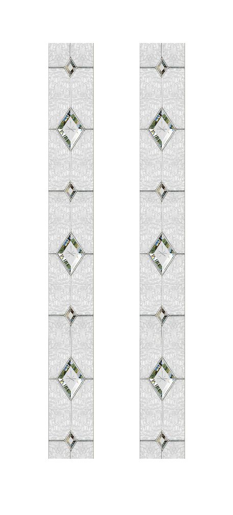 Trio Diamond Glass for Door