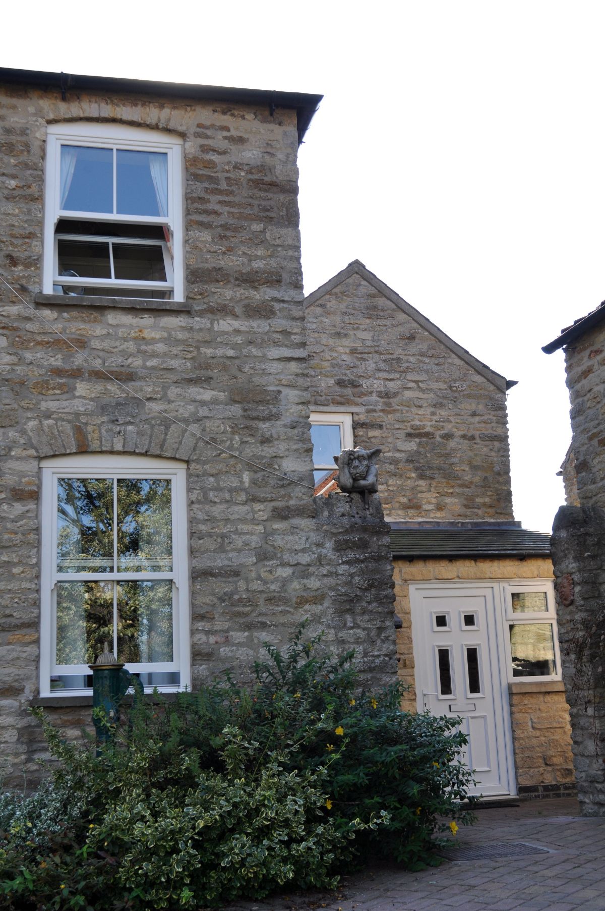 glazed windows with stable doors