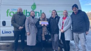 Lincoln city fans foodbank